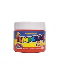 Tempera Señorita 250 Gr Anaranjado