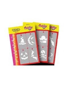 Stencil Para Maquillaje Pintafan 4 En 1 615-03 Pirata