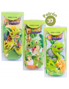 Cartuchera Colours Dino Con Cierre 25382