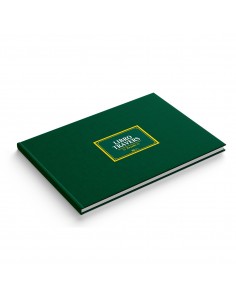 Libro Travers Rayado Igneo 34x22 2 Manos