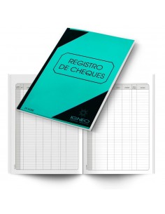 Libro Registro De Cheques Igneo 0730