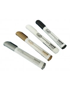 Marcador Trabi Mark All Blanco Punta Redonda