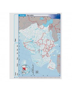 Mapa Europa Politico N5 Alfa