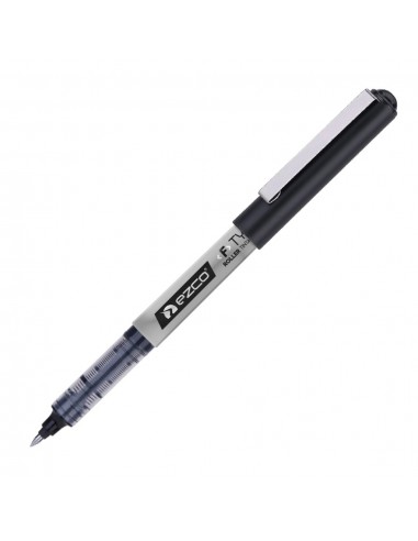 Boligrafo Ezco De Tinta Liquida F Type 0.7 Negro