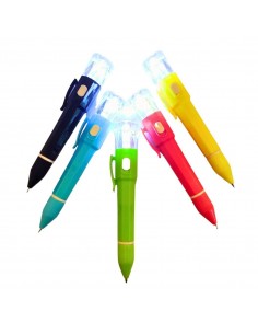 Boligrafo Colours Con Linterna 21374