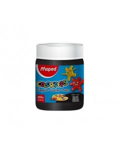 Tempera Maped Pote 250 Gr Negro
