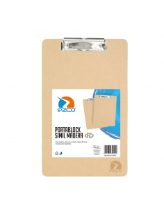 Porta Block Ezco Simil Madera Oficio