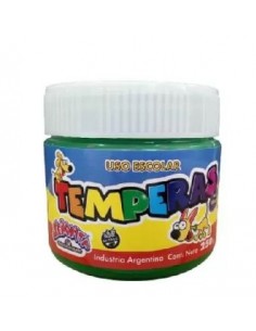 Tempera Señorita 250 Gr Verde Medio