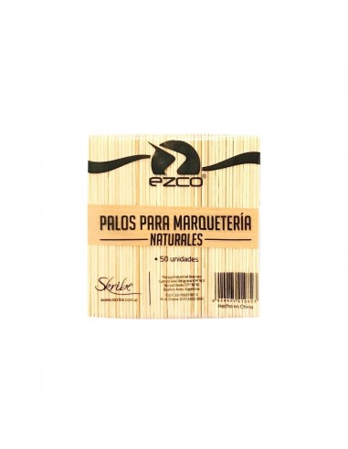 Palos Para Marqueteria Ezco Color Natural Tipo...