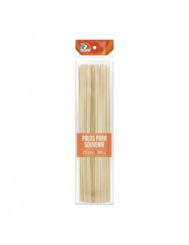 Palos Para Souvenir Ezco 25 Cm X 50 Piezas