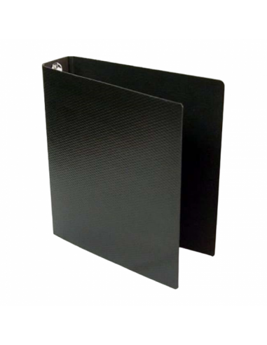 Carpeta Ezco Fibra Negra A4