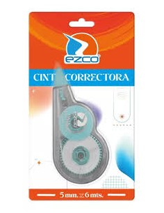 Cinta Correctora Ezco 5 Mm X 6 Mts