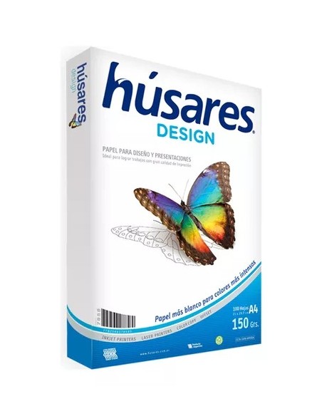 Hoja Husares A4 150 Grs 7858 X Unidad