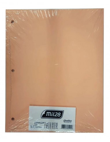 Separadores Mil28 De Materias N3 Color Piel
