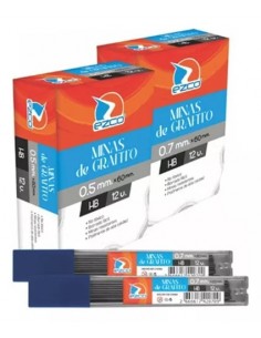 Minas Ezco Hb 0,5 Mm. Tubo Pvc De 12 Unidades Caja De 12...