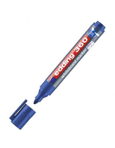 Marcador Edding Para Pizarra 360 Azul