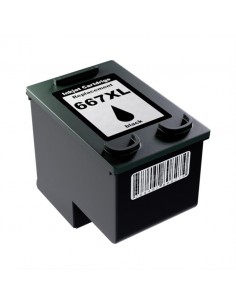 Cartucho Evertec 667xl Bk Negro