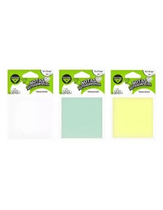 Notas Adhesivas Pizzini Amarillo Translucido 75 X 75 Mm X...