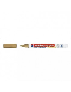 Marcador Edding Tiza Liquida E4085 Oro