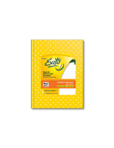 Cuaderno Rivadavia Rayado Monitor 16x21 Lunares Amarillo...