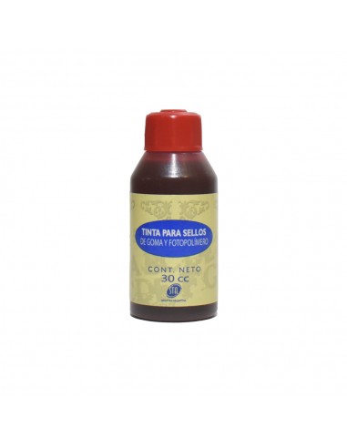 Tinta Señorita Para Sellos Rojo 30 Cc