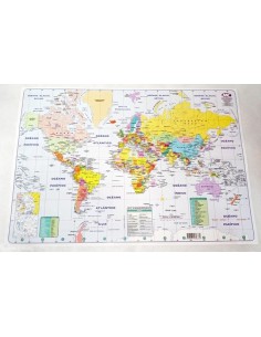 Mapa Planisferio Politico N6 Alfa