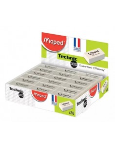 Goma Maped Mini Technic 300 Cod 011300 Blanca