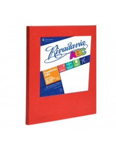 Cuaderno Rivadavia Rayado 19x23.5 T/d Abc Rojo N3 356911