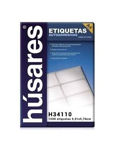 Etiqueta Husares H34110 X 100 Unid
