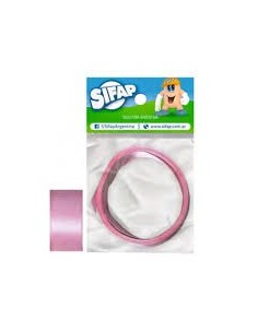 Cinta De Raso 5 Mm Rosa Dior X 3 Metros