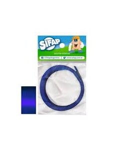 Cinta De Raso 5 Mm Azul X 3 Metros