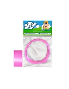 Cinta De Raso 5 Mm Fucsia X 3 Metros