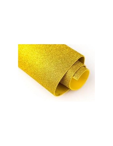 Goma Eva Glitter 40x60 Dorado