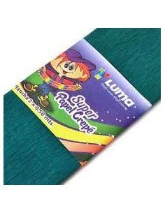 Papel Crepe Verde Oscuro