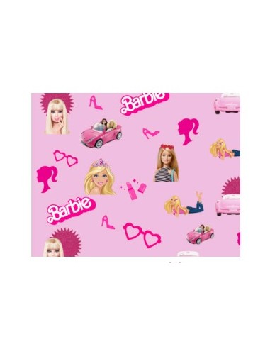 Papel Para Forrar Rosa Barbie