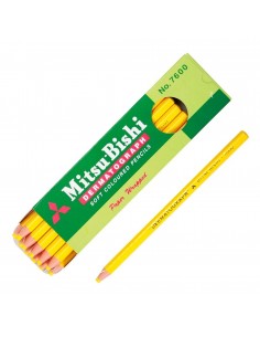 Lapiz Dermatografico 7600 Mitsubishi Amarillo