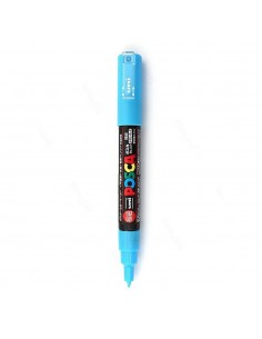 Marcador Posca Pc-1mm Color Azul Cielo