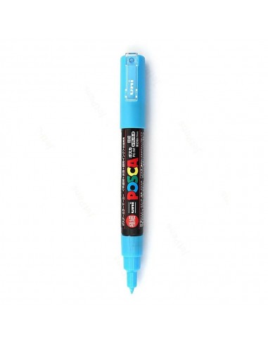 Marcador Posca Pc-1mm Color Azul Cielo