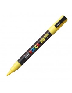Marcador Posca Pc-3m Punta Mediana Color Amarillo
