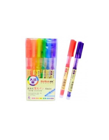 Resaltador Colours Set X 6 Colores