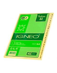 Separador Indice A4 Cod 506 Igneo