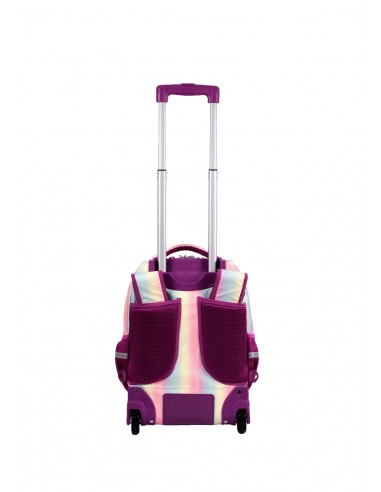 Mochila Elf Carro Glitter Arcoiris 6452a