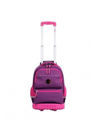 Mochila Elf Carro Engomada Violeta 6447a