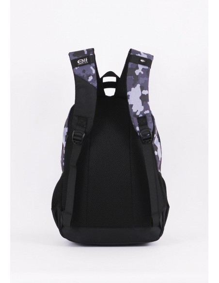 Mochila Elf Espalda Camuflada Azul 3657b