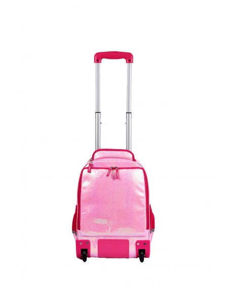 Mochila Elf Carro Rosa Metalizada 6448a