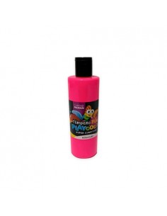 Tempera Playcolor Pote 250 Gr Rosa Fluo