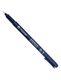 Dp01ng Pizzini Microfibra 0.1 Color Negro (ng).