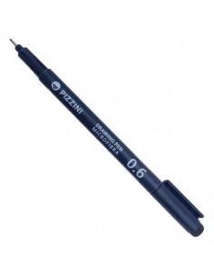 Dp06ng Pizzini Microfibra 0.6 Color Negro (ng).