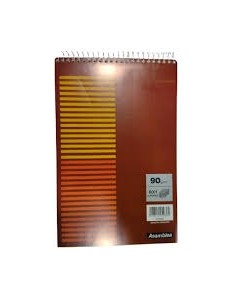 Block Asamblea Cuadriculado A5 Espiral 90 Grs X 80 Hjs