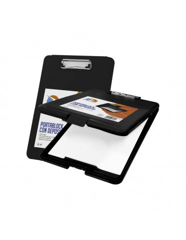 Ezco Portablock Con Deposito Negro